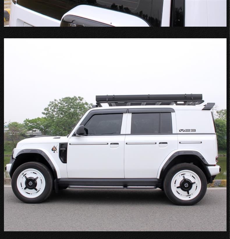 Suitable for Icar V23 Rear Wing Dedicated Sports Spoiler Roof Wind Deflector Tail Spoiler Modification Parts
