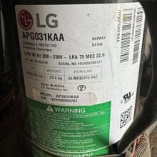 LG制冷压缩机ABG051KAC APG031KAA ABG036KAA ABG042KAA