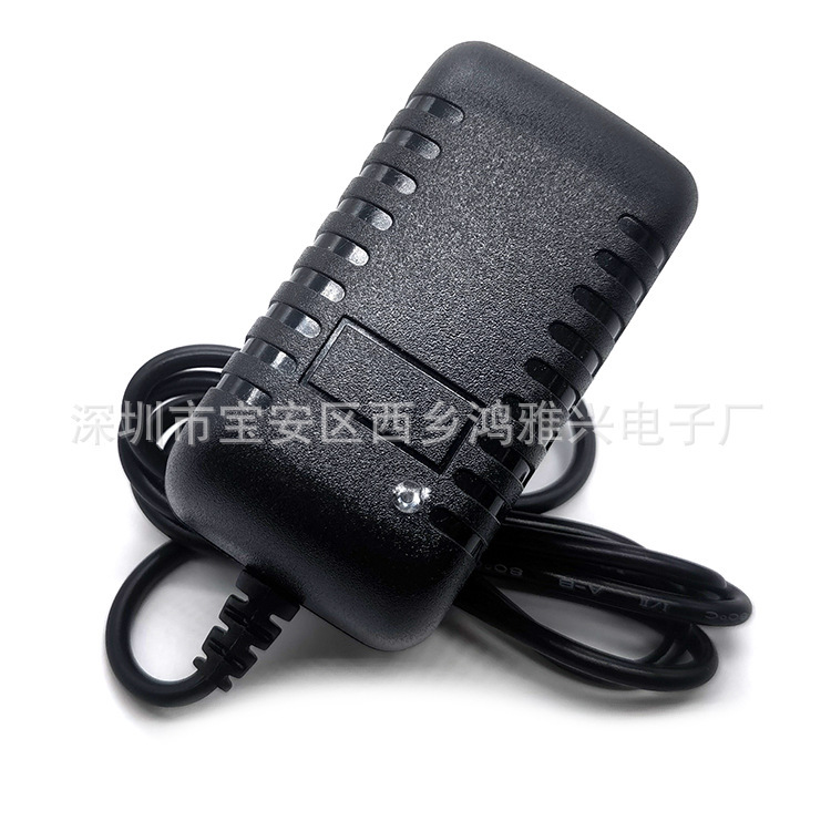 European Standard 12V1A Power Adapter with Indicator Light 5V6V9V12V2A Set-Top Box Power Monitoring Led Light