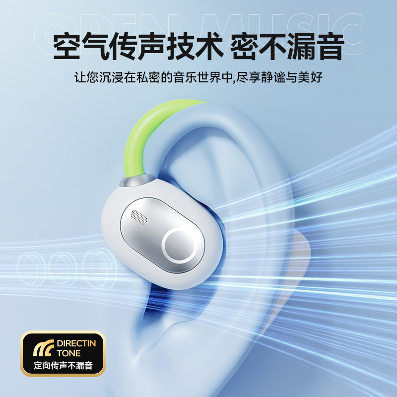 M80 越境超長バッテリー寿命プライベートモデル Bluetooth ヘッドセットノイズリダクションスポーツイヤーマウント型 2025 新型 Bluetooth ヘッドセット|undefined