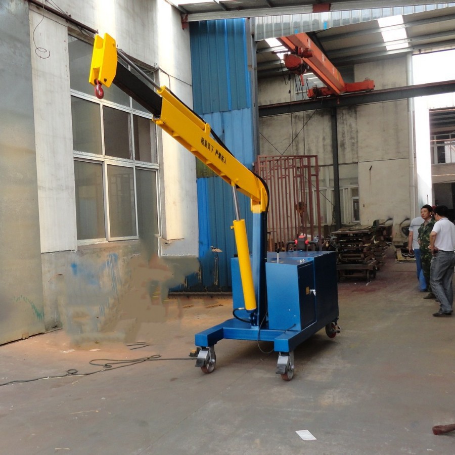 和磊直销FDC-1全自动旋转吊车 电动液压旋转小吊车 液压小吊机
