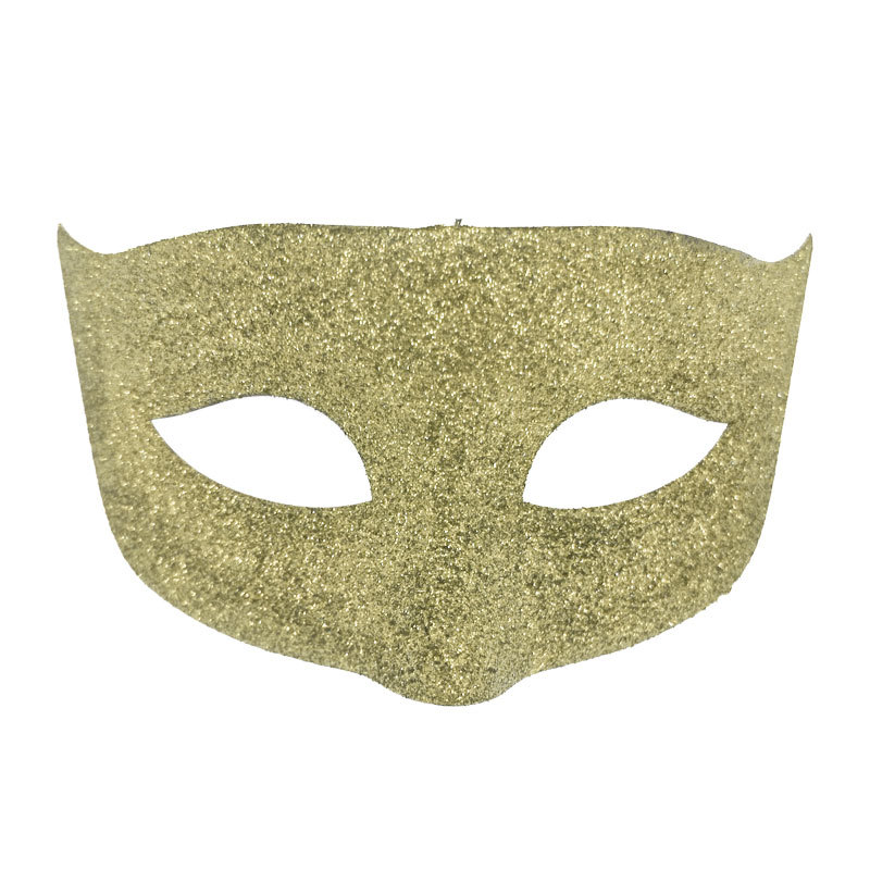 Nuevos productos máscaras de Halloween para adultos caballeros mitad cara guapo príncipe máscaras falsas de baile de maquillaje blancos props de espectáculo