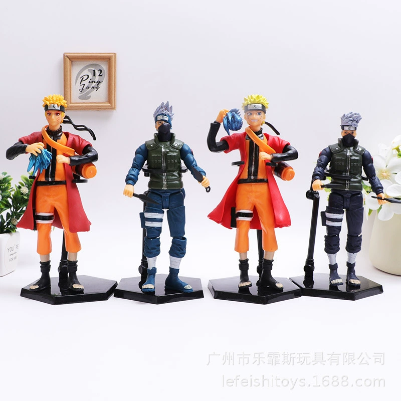 Ручная работа Four seven dragon beads Naruto Naruto Kakashi 10 Pirate Louver Loury Joeba Doll Model Swing