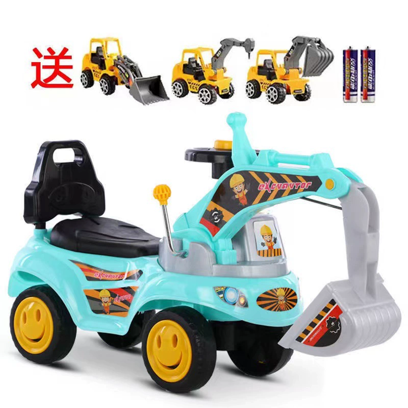 Экскаватор, музыкальная игрушка для мальчиков, 1-3 года, Bluetooth