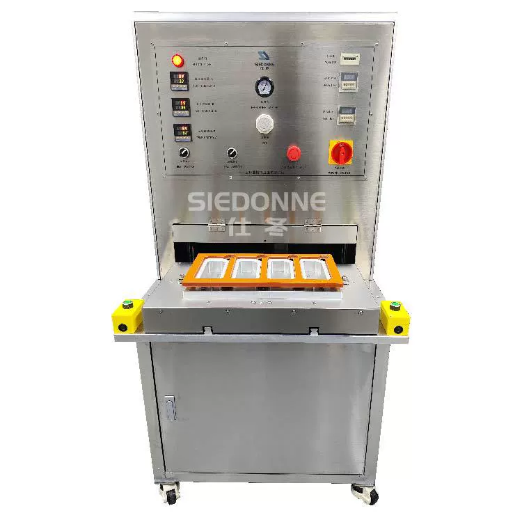 Стандартная упаковочная машина для медицинского оборудования Shi Dong с выдвижным ящиком, стерилизация пузырьковой крышки, машина для запечатывания бумаги DuPont Tyvek