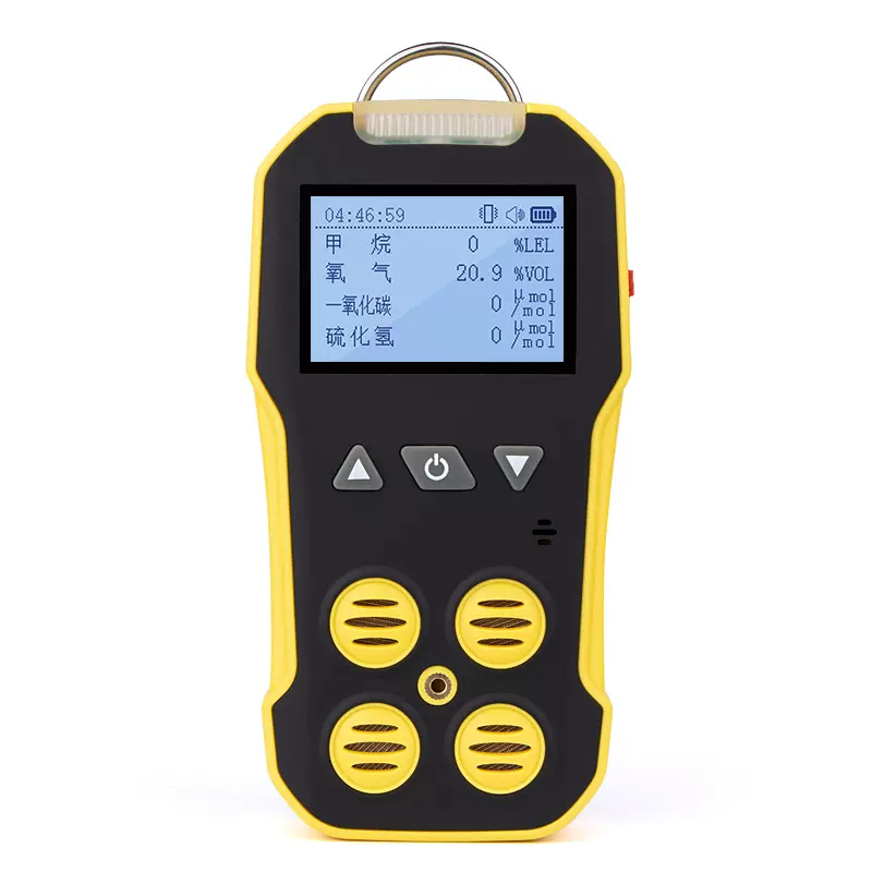 定制四合一体检测仪可燃氧气硫化氢一氧化碳检测仪隧道工程