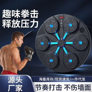 Cross-Border Popular Bluetooth Music Boxing Target for Adults and Children Home Boxing Trainer Boxing Wall Target Boxing Platform