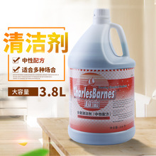 超宝DFF011清洁剂中性酒店瓷砖玻璃污渍厨房地面清洗清洁绿水