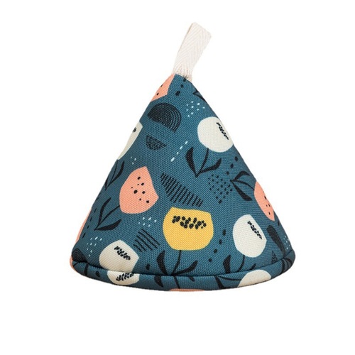 Japanese cute triangle anti-scalding pot cover kitchen pot handle casserole enamel pot cast iron pot earmuffs heat insulation gloves