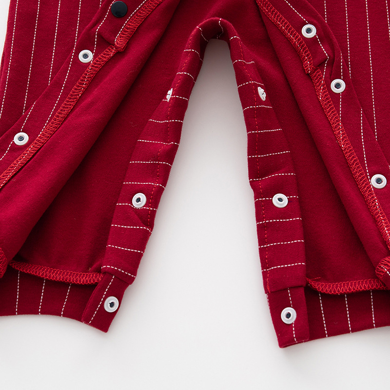 100 días de bebé niño vestido de banquete captura Zhou estilo británico pequeño traje bebé estilo occidental Caballero mono primavera y otoño