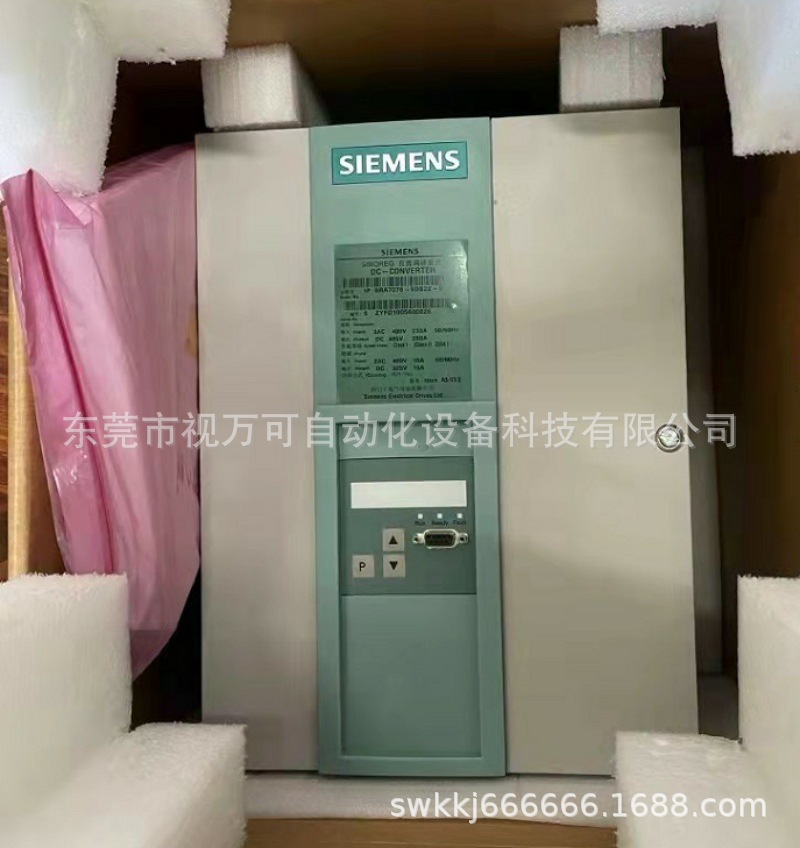 现货供应全新西门子直流调速器 6RA7078-6DS22-0 库存以后议价