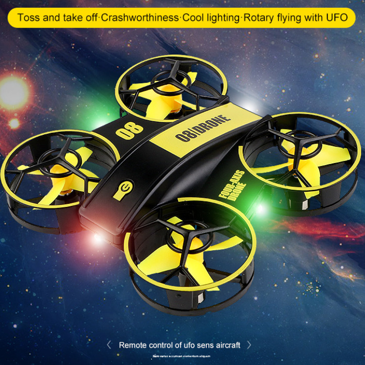 Cross-Border Popular Mini Fixed-Height Quadcopter Stunt Rolling Remote Control Aircraft Ufo Kidsren's Drone Toy