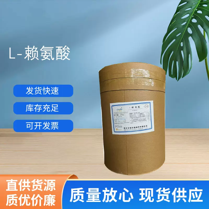 现货供应支持拿样L-赖氨酸食品级赖氨酸 氨基酸营养强化剂