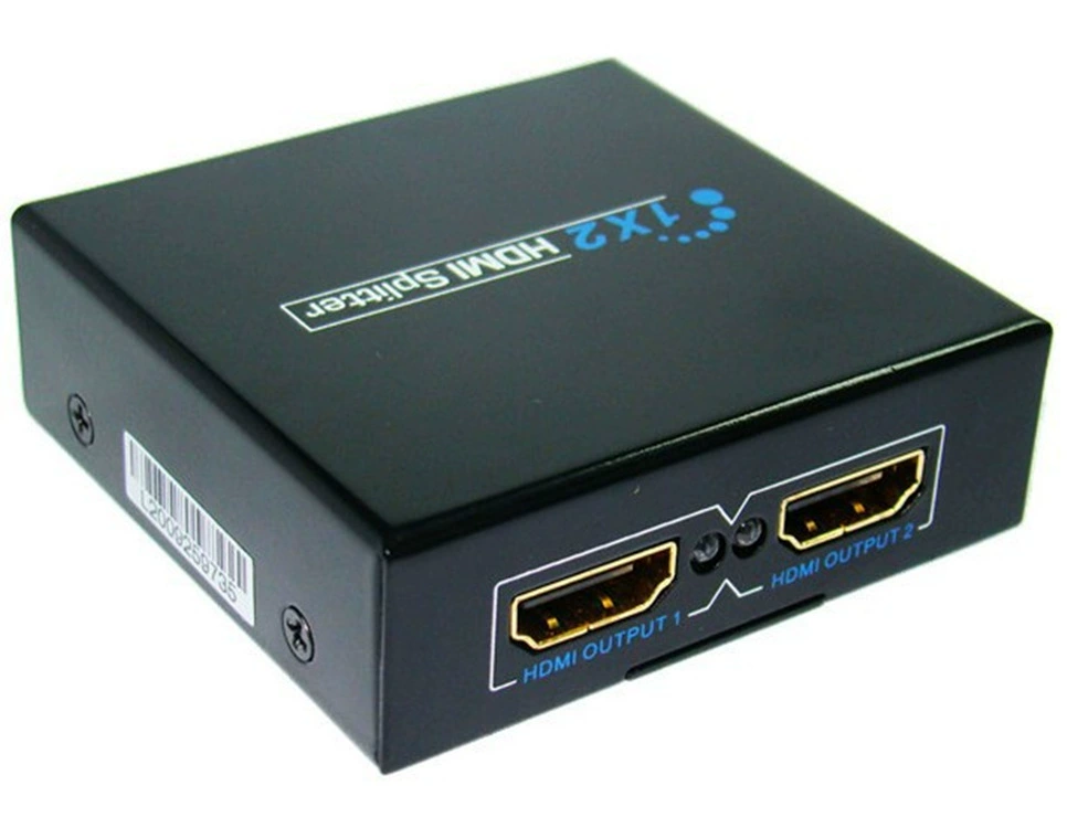 Устройство распределения HDMI 1 в 1 и 1 в 2, один, два, два, два высокое разрешение - 1080p, видеорежим 3D