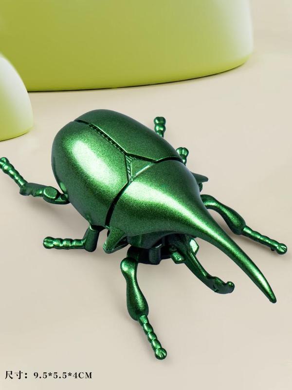 クリエイティブゼンマイカブトムシおもちゃ昆虫カブトムシシミュレーション動物ユニコーンカブトムシ機械モデル子供のおもちゃ|undefined