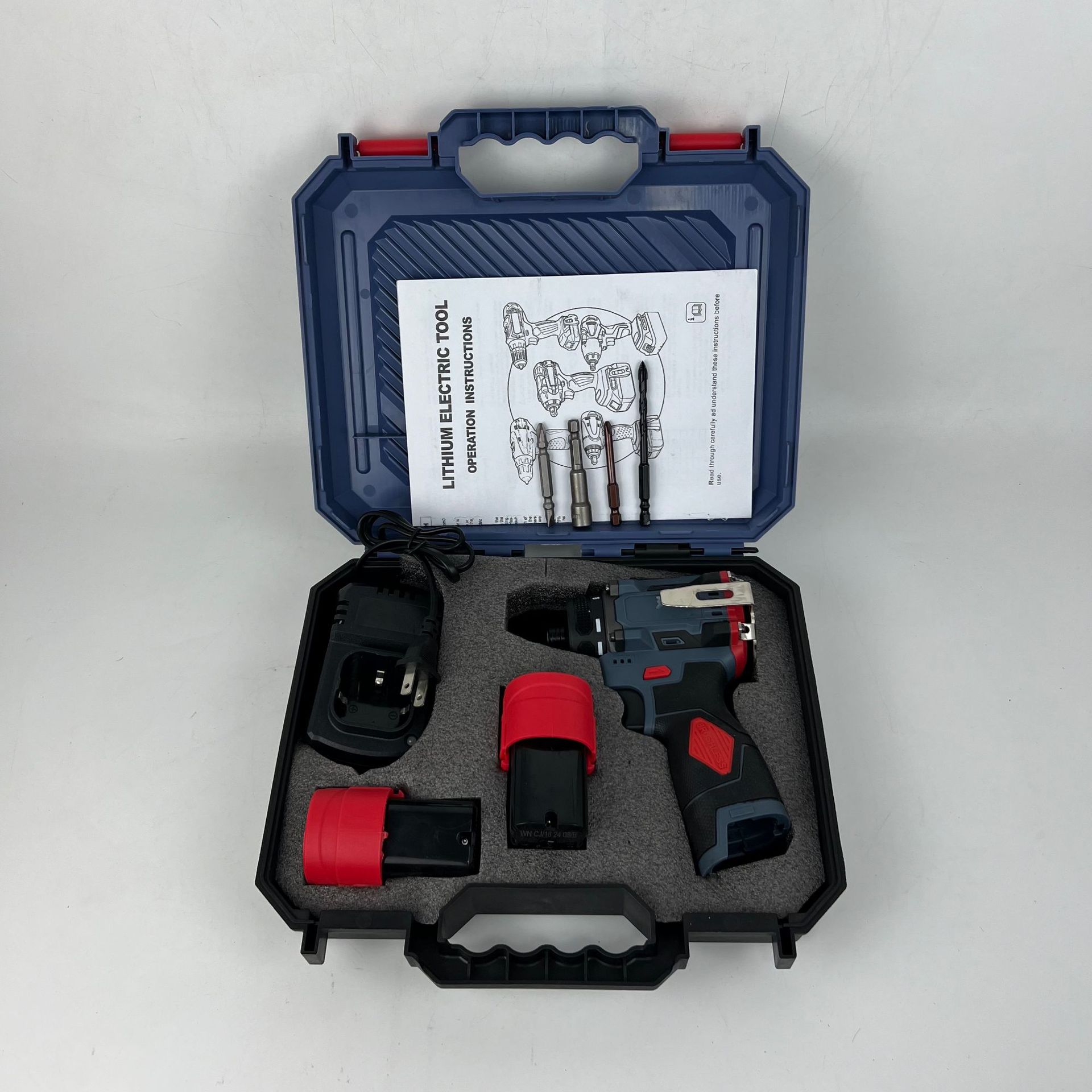 16.8 V无刷小钢炮快速夹头冲击钻.打孔装修手电钻 电动螺丝起子机