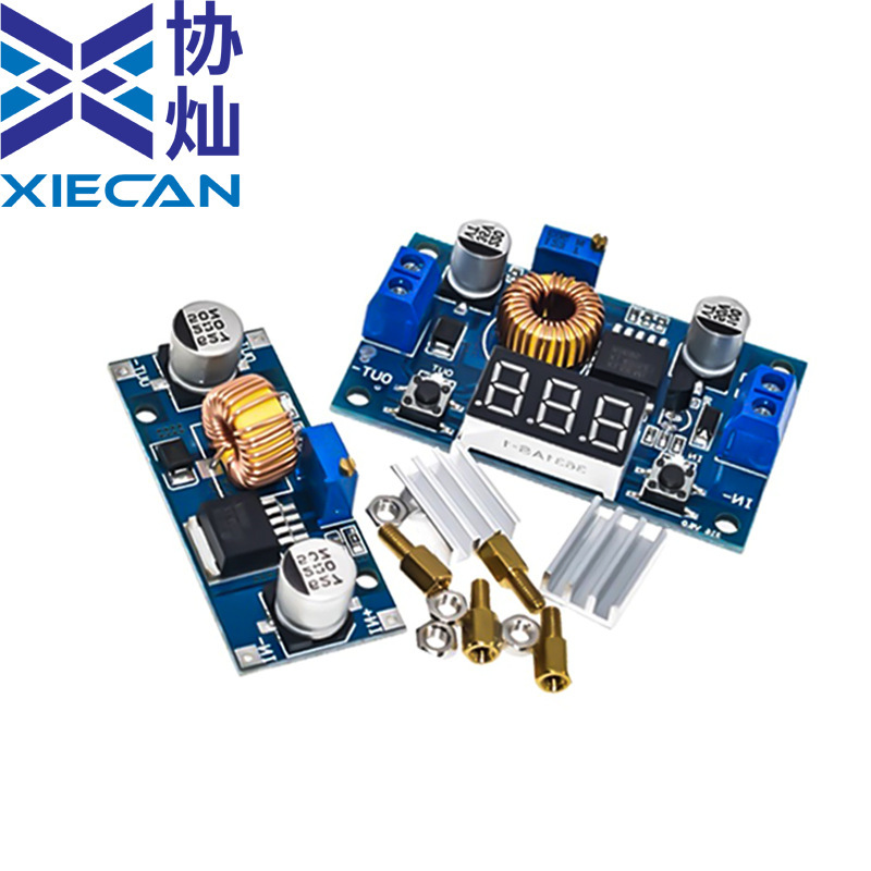 XL4015 DC-DC可调降稳压电源模块高效稳压0-5A输出电流带数显75W|undefined