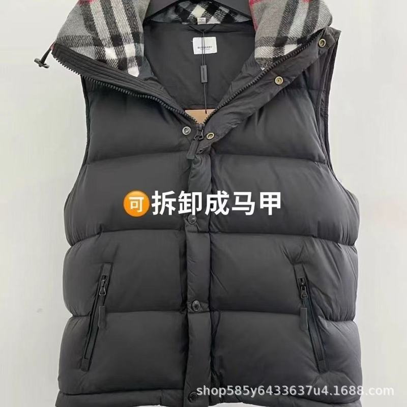 冬季巴家保暖羽绒服连帽外套轻奢休闲可拆卸洋气情侣同款夹克潮服|undefined