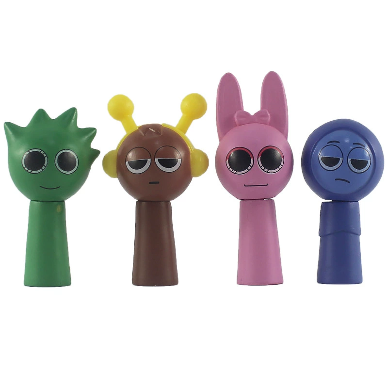 Box, minifigure, doll, action game, for import, 5-7.5cm