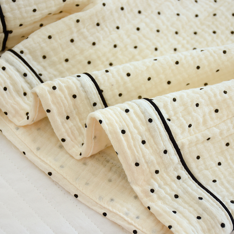 Title 16, Damen Sommer Pyjama aus reiner Baumwolle mit ku...