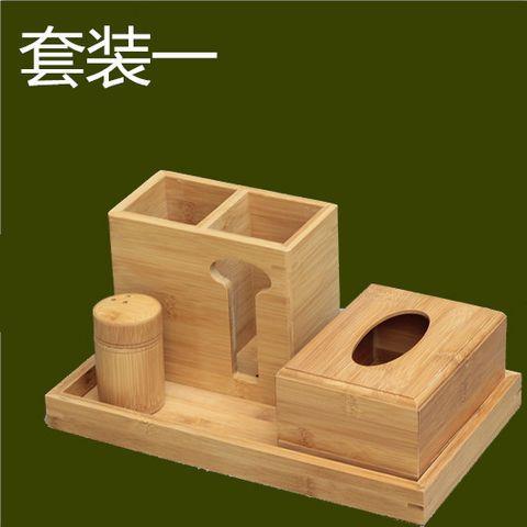 Bamboo Chopstick Holder Commercial Restaurant Paper Towel Chopstick Box Multifunctional Restaurant Noodle Shop Chopstick Basket Spoon Storage Box