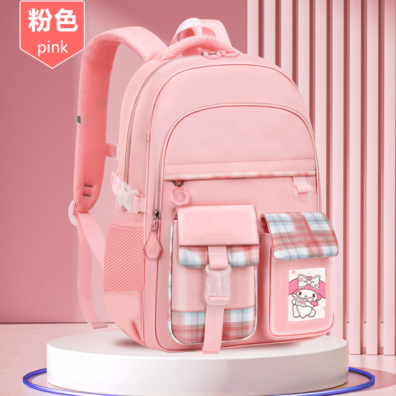 Mochila escolar de niñas para estudiantes de secundaria secundaria y secundaria, mochila de hombro ligera impermeable de gran capacidad para niños de grado 36