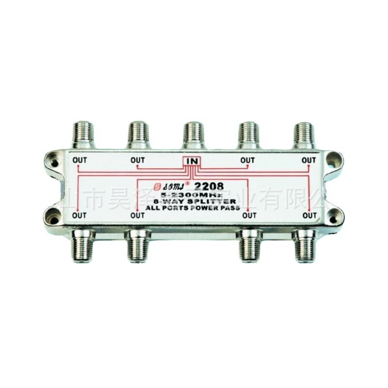 일대일 2 위성 수신기 전력 분배기 SOMME 2202 분기 분배기 SPLITTER 5-2600MHZ