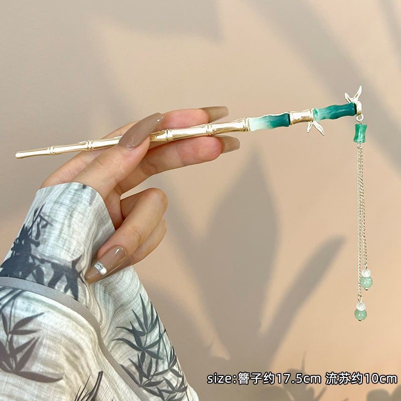 Horquilla de sensación de alto nivel de borla de estilo antiguo para mujer nueva horquilla de estilo chino