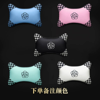 Seat cushion, seat cover: summer breathable honeycomb sandwich - wt-camellia-headrest-single-note-color