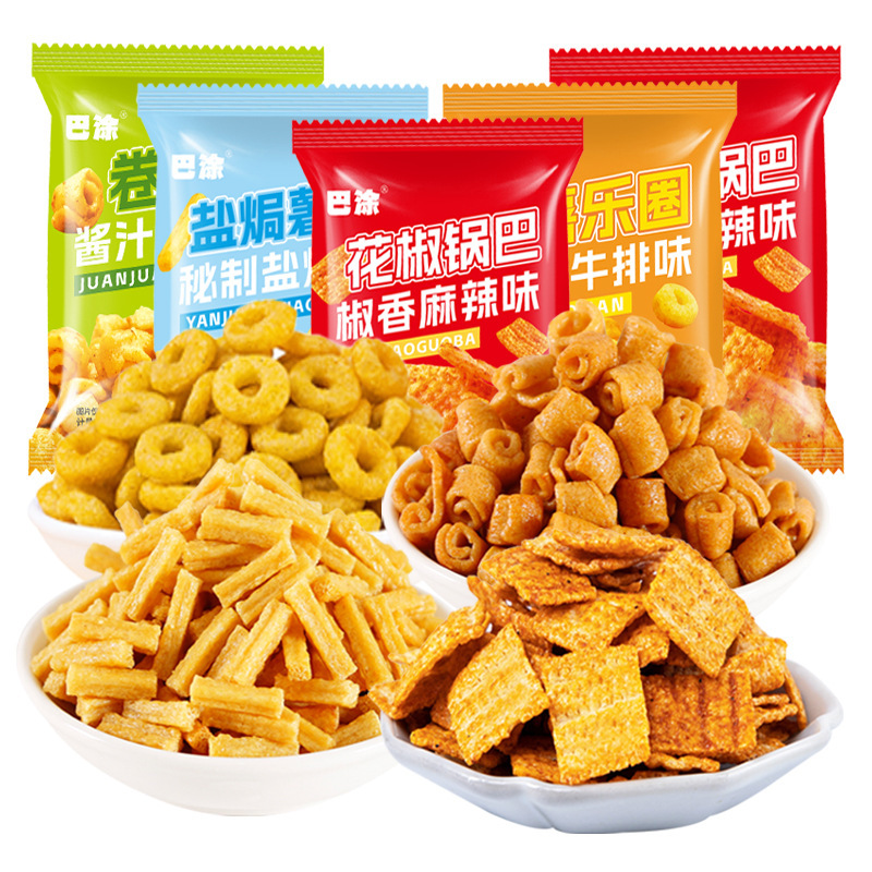 Salt-Baked Potato Chips, Crispy Rice Crackers, Popular Snacks Similar to Those on Social Media, Free Shipping Salt-Baked Potato Chips, Crispy Rice Crackers, Popular Snacks Similar to Those on Social Media, Free Shipping