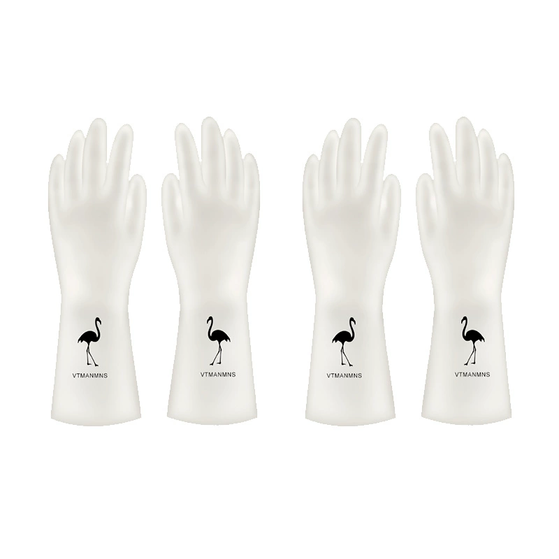Gloves, wear-resistant durable latex winter set, increased thickness