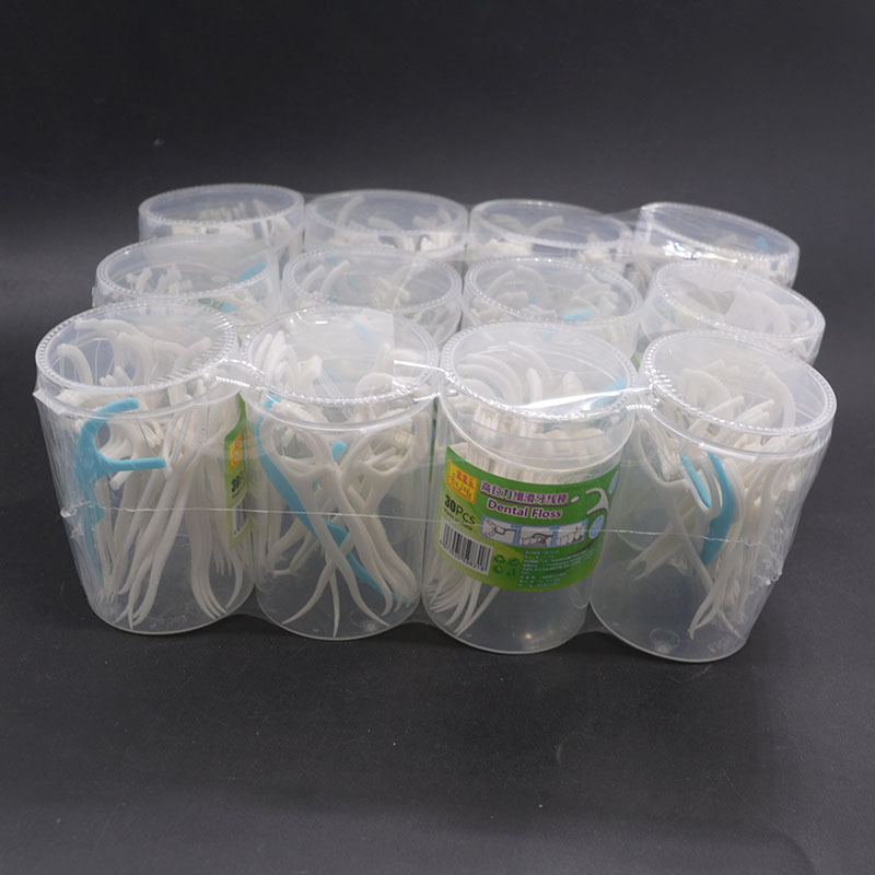 牙线 牙签 牙线棒 牙缝刷 塑料透明硬盒小包装超市百货日用品批发