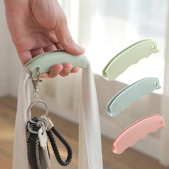 硅胶便携省力提菜神器 买菜购物防勒手提袋器 塑料袋省力拎袋工具