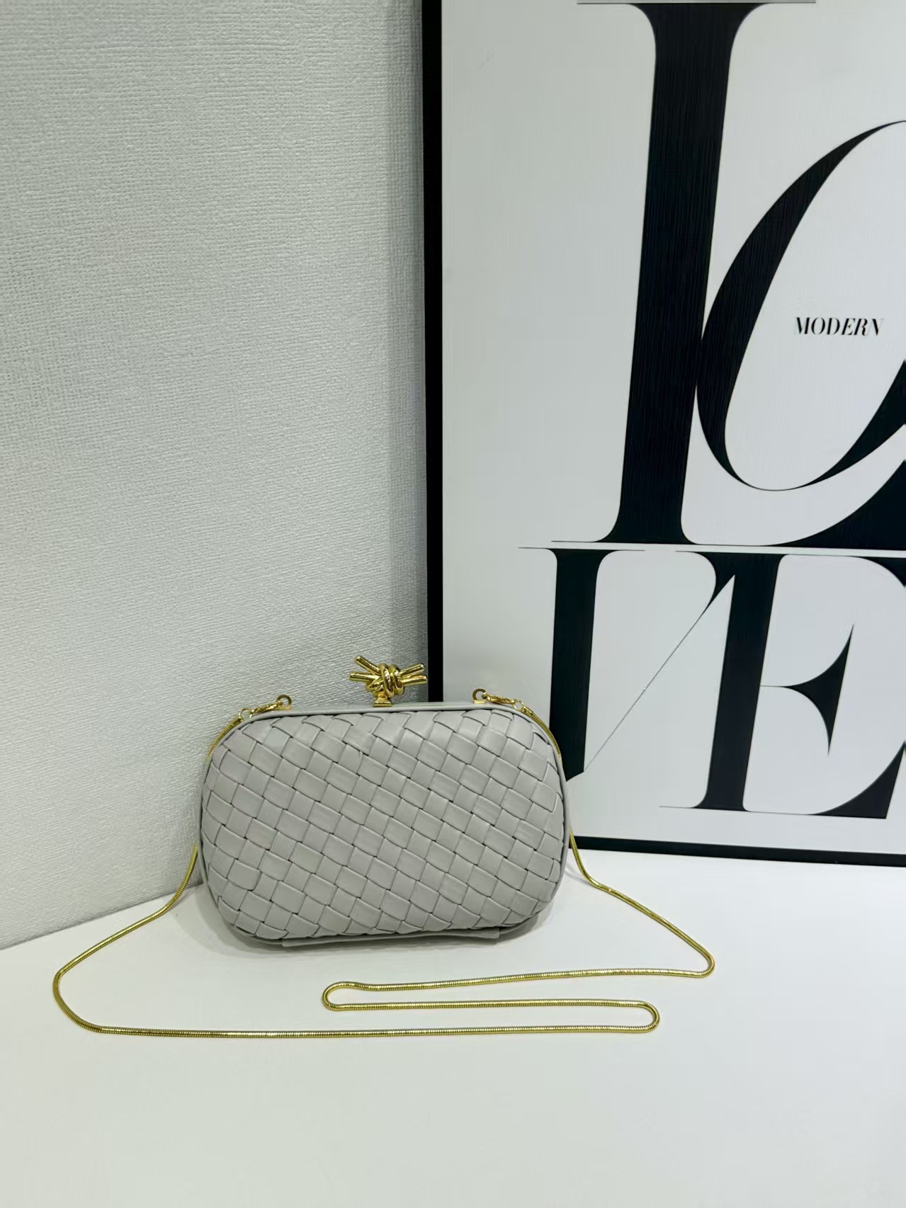 라이트 그레이(플랫 편조 공정)