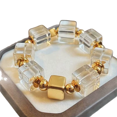 Gold-Filled Crystal DIY Accessories | Zərgərlik ara hissələri