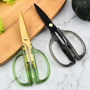 Factory wholesale kitchen chicken bone scissors stainless steel multifunctional kitchen scissors kill fish barbecue scissors household kitchen scissors