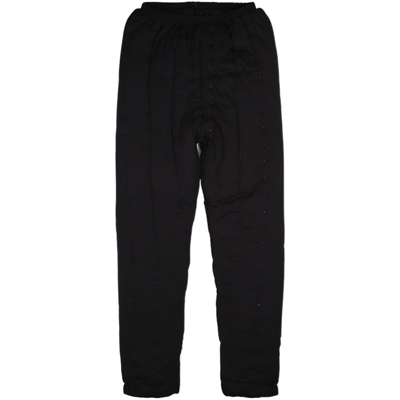 Handmade cotton high waist cotton pants men's winter thickened dad Grandpa middle-aged and elderly warm pants adult cotton clothes