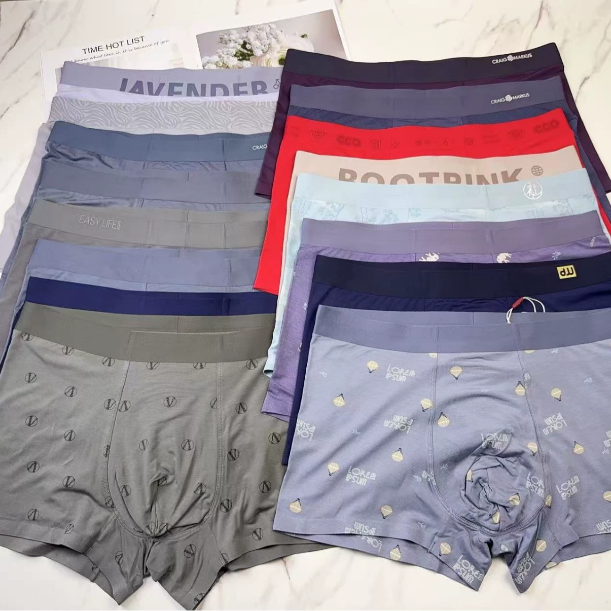 Мужское нижнее белье, новые высококачественные бесшовные трусы-боксеры из модала, модные специальные распродажи, поставка уличного киоска, оптовая продажа