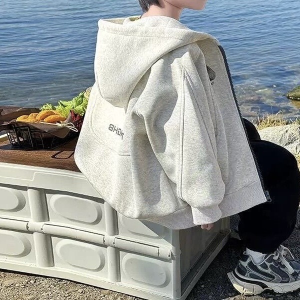 春秋款男童连帽拉链卫衣韩范休闲运动春秋季中大儿童宝宝帅气外套|undefined
