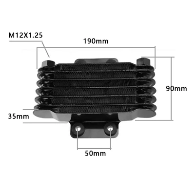 Motorcycle Safety Supplies Cross-Country Oil Cooler