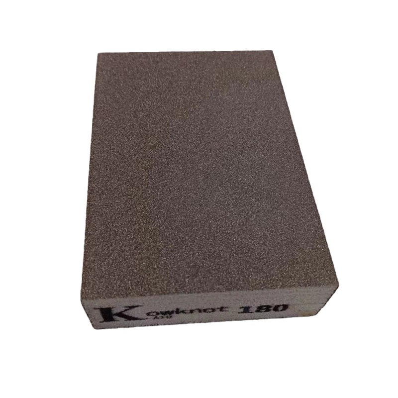 海绵砂纸双面海绵砂块 木工家具金属除锈抛光打磨 海棉块海棉砂纸