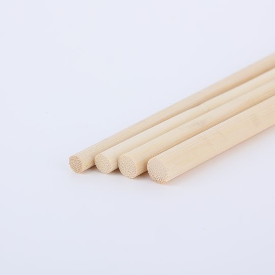 Bamboo stick round stick bamboo stick 3/4/5mm bamboo handicraft accessories small round stick two flat flagpole bamboo stick wholesale