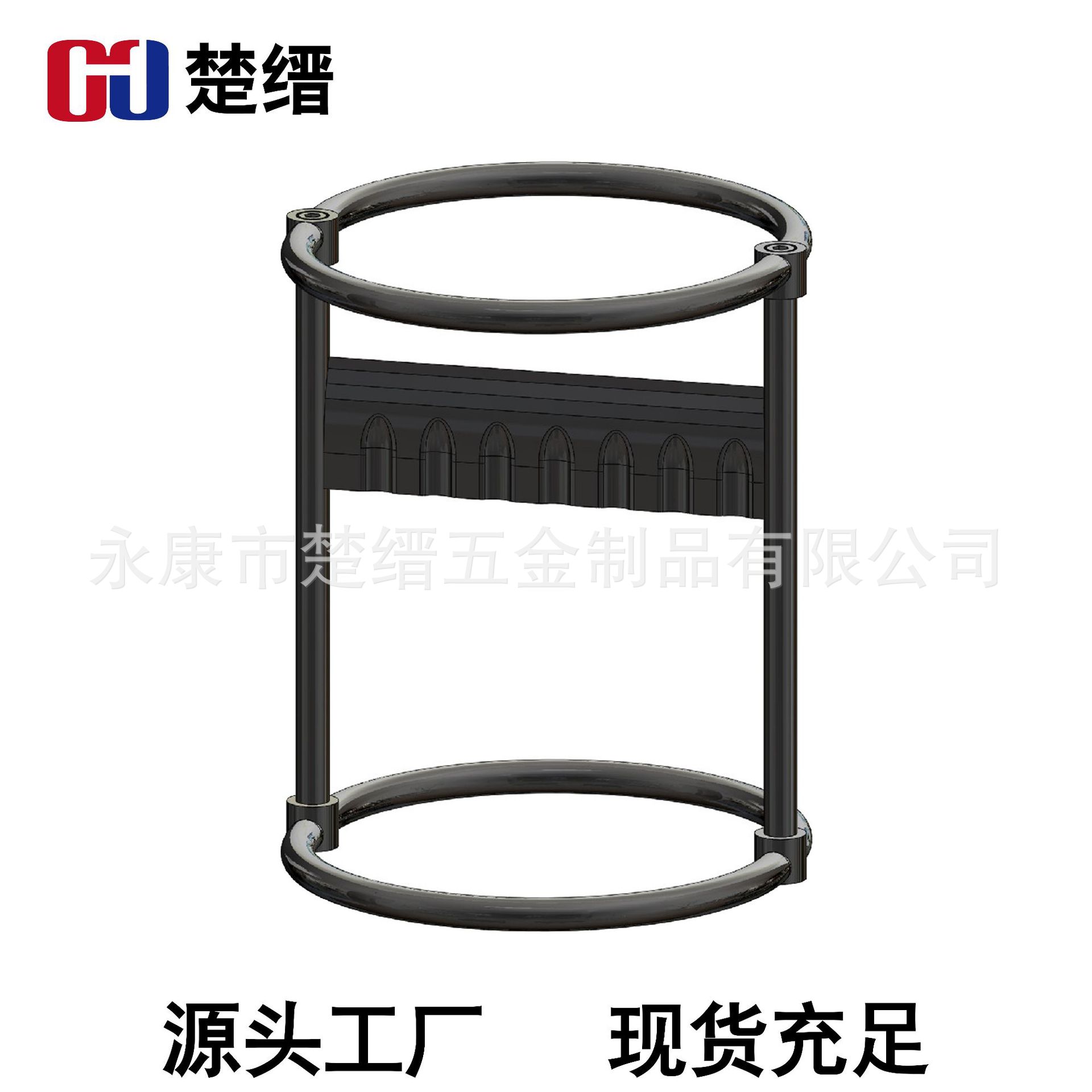 跨境爆款劈柴神器手动木柴分离器家用锰钢锻打劈柴器-空心套管