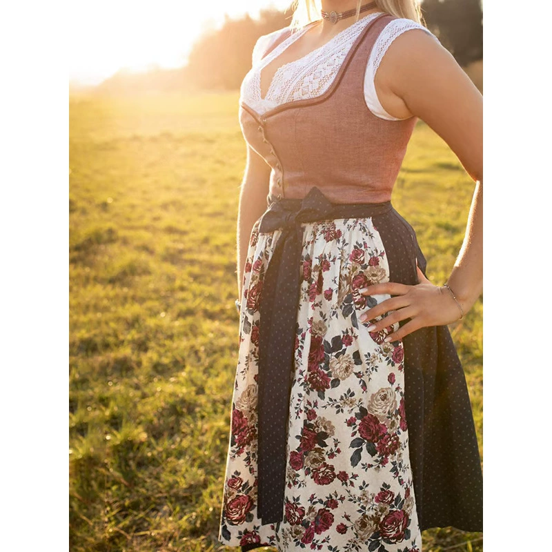 2025 Amazon независимый сайт модный элегантный костюм для пивного фестиваля Октоберфест в немецком стиле