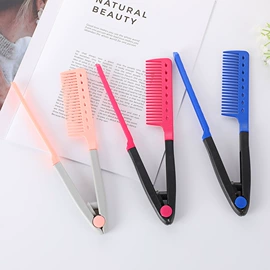 卷发球、发卷;美发梳;盘发器