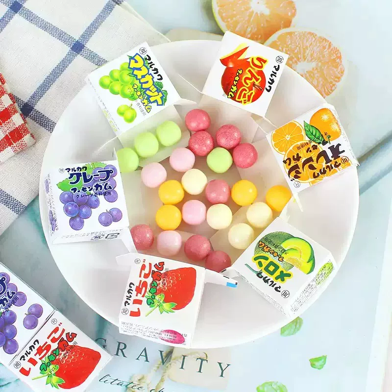 Japanese import fresh teether, fruit flavor, internet celebrity