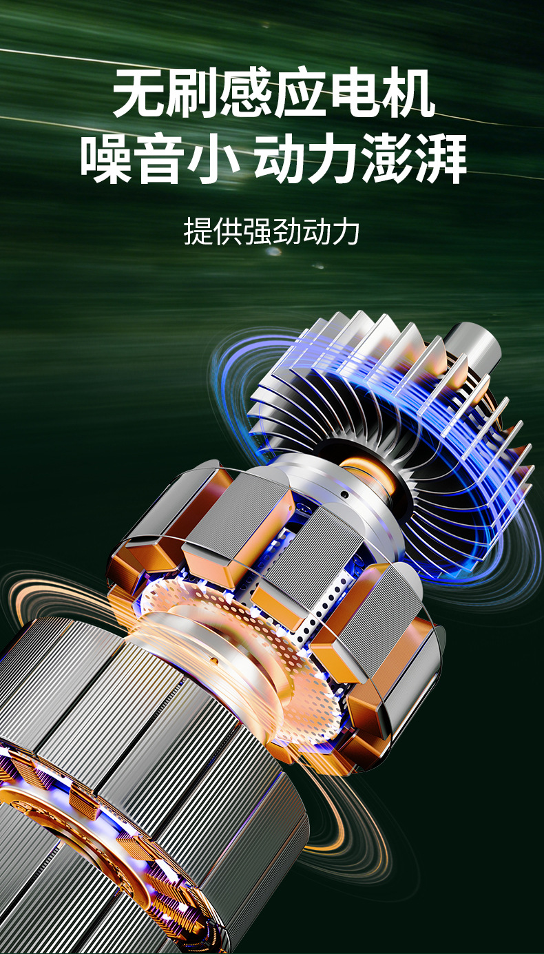 Fully automatic pipe dredging machine, portable car washing machine, 220V portable high-pressure washer, household high-pressure car washer