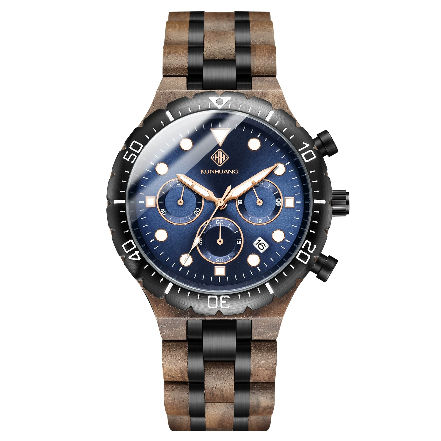 昆皇 Swiss watch, universal quartz fashionable retro watch strap, wholesale