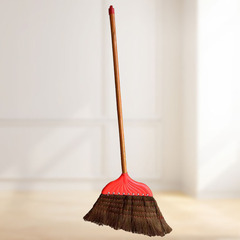 批發棕掃帚懶人家用魔法棕葉掃把大掃把小笤帚鐵笤帚植物加長木杆