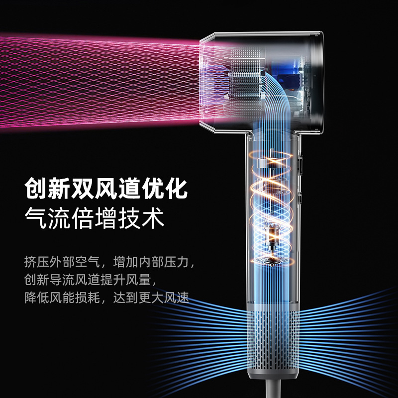 高速吹风机家用负离子护发电吹风筒大功率速干无叶壁挂式跨境批发|undefined